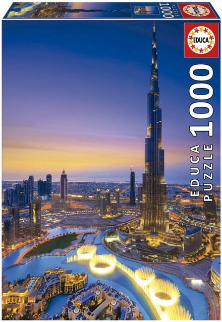 EDUCA - puzzel - 1000 stuks - Buri Khalifa