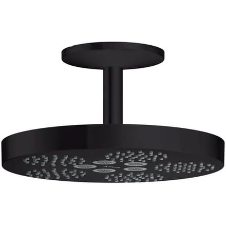 Axor One - Hoofddouche 280 met plafondtoevoer, 1 jet, mat zwart 48493670