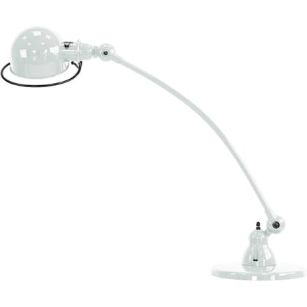 Jieldé Loft C6000 tafellamp, gebogen, wit
