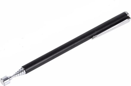 Finnacle - Magneetpen Telescopisch zwart - Magneet - Stick - Telescoop
