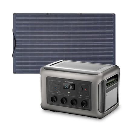 ALLPOWERS Solar Generator Kit 3500W (R3500 V2 + SF200 200W Flexible Solar Panel) - R3500+SF200 200W Solar Panel