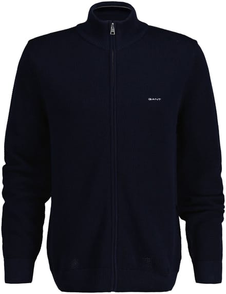 Gant vest donkerblauw