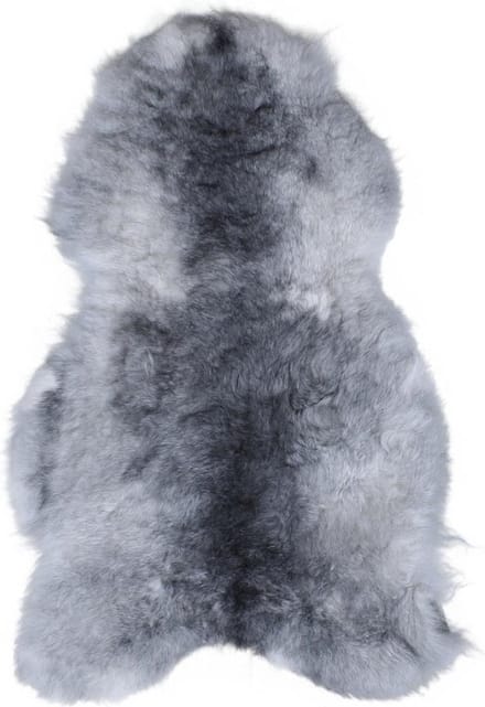 Schapenvacht IJsland grijs langharig (90-110 cm)