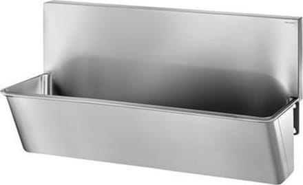 Medische scrub met hoge spatwand