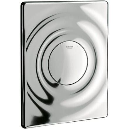 Grohe Surf Bedieningsplaat - enkelspoeling - verticaal/horizontaal - chroom