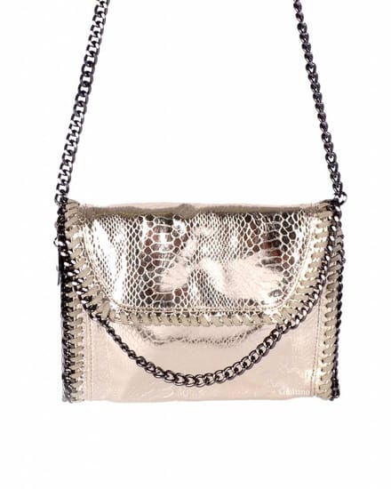 Giuliano kunstlederen schoudertas Nyelle - Goud - Dames - Metallic