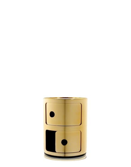 Kartell - Componibili Container - 2 elementen - goud