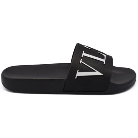 Valentino Garavani VLTN-slippers Zwart