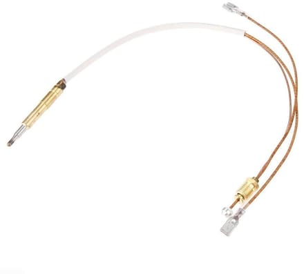 Thermokoppel - Veiligheidssensor - Terrasverwarming - Groeftype aansluiting - 350mm lengte - Wit