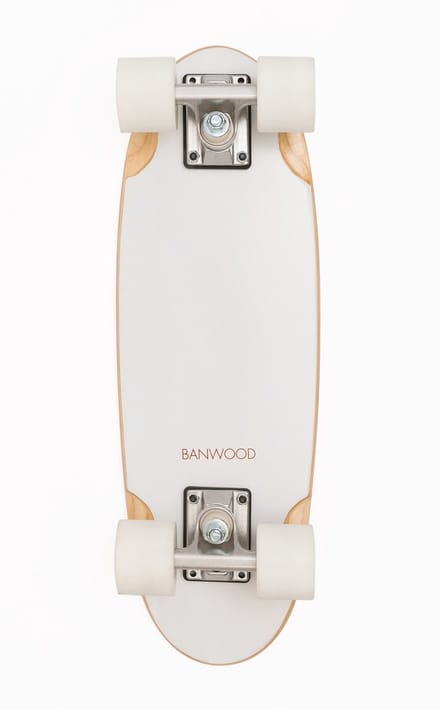 BANWOOD SKATEBOARD WHITE
