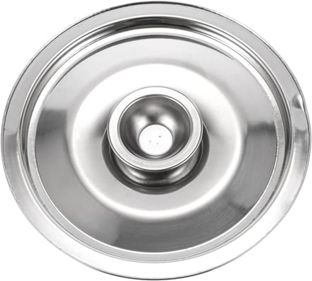 RVS Deksel - Pan Deksel - Keuken Gebruik - Explosieproof Materiaal - 14x14cm - Zilver