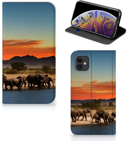 Apple iPhone 11 Hoesje maken Olifanten