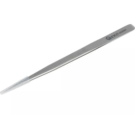 GEKO Rechte precisiepincet - 120mm - Antimagnetisch - Roestvrij staal
