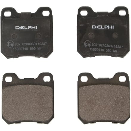 Remblokset DELPHI LP590, achter