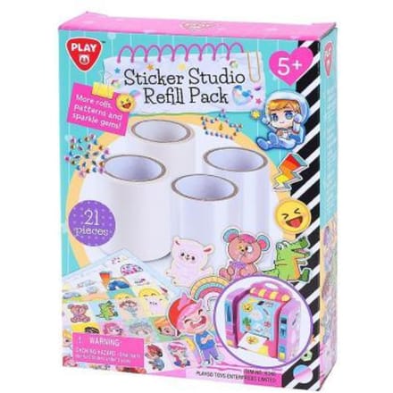 Playgo Create & Peel Sticker Studio aanvulset Knutselen