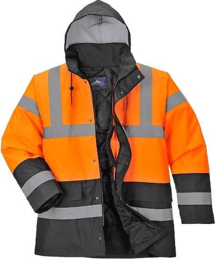 Portwest Parka Hivis S467 Orange Maat Medium