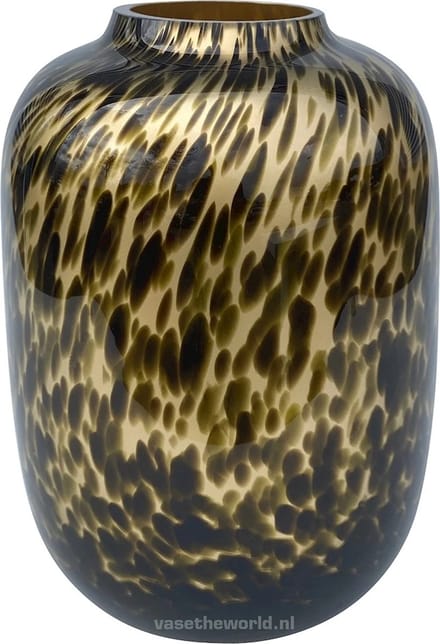 Vaas Artic S old gold Cheetah Ø21 x H29 cm