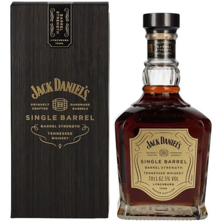 Jack Daniel's Select Single Barrel Barrel Strength Tennessee Whiskey 62,5% Vol. 0,7l in geschenkverpakking