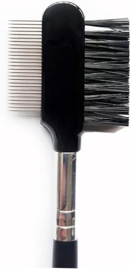Wimperkam Wenkbrauwborstel - Make-up Hulpmiddel - Gezichtsverzorging - Dubbele Functie - 185 cm