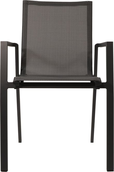Outdoor Living - Stapelstoel Tarragona Zwart
