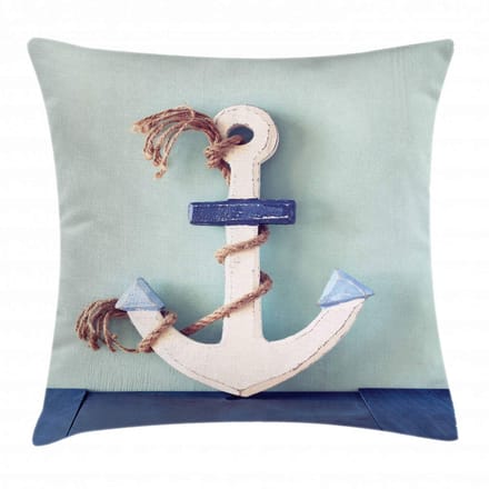 ABAKUHAUS Anker-Kussenhoes – Dubbelzijdig bedrukt – 40x40 cm – Multicolor