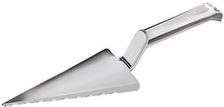 Eureka caterware taartschep reflections cake cutter - 4 pcs - kunststof - zilver