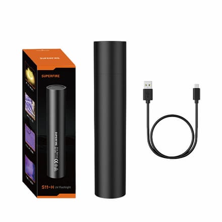 Superfire Uv-Lamp S11-H 365Nm Voor Het Zien Van Onzichtbare Documenten