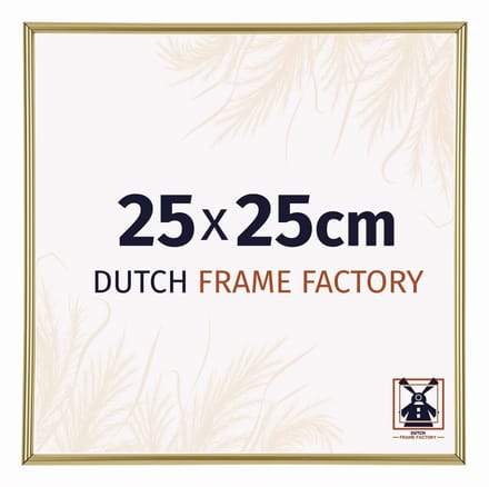 Fotolijst 25x25 cm - Kunststof - Goud - Angers