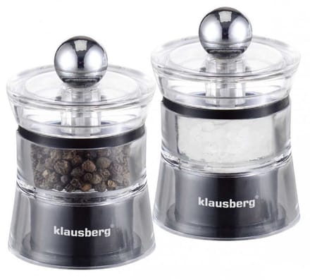 Klausberg - Peper- en Zoutmolenset - 6 cm - Keramisch Mechanisme