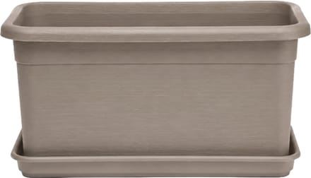 Elezza Plantenbak Decor Fioriera L62 x B32 x H28 cm - Taupe