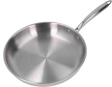 Dailygoods- Pan 28 cm - Roestvrij Stalen Braadpan - 3 Lagen - Professionele Warmteverdeling - Geschikt voor Inductie/Gas - Gezond Koken