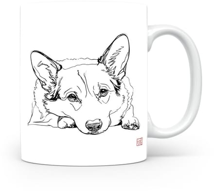 Beker Pembroke Welsh Corgi