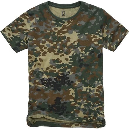 Brandit - Basic Kinder Tshirt - Kids 170 - Groen