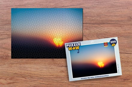 Puzzel Gloed bij een zonsopkomst - Legpuzzel - Puzzel 500 stukjes