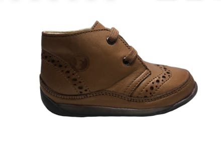 Falcotto veter oxford lederen schoenen Pacific cognac mt 21