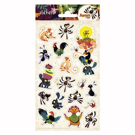 Totum Sticker sheet Anansi the Spider