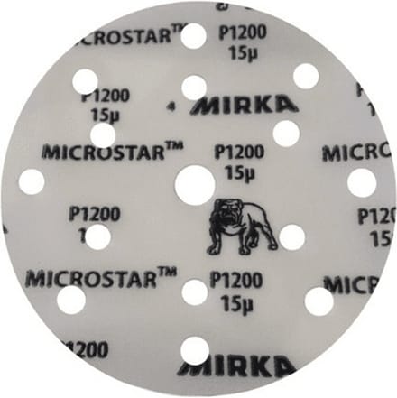 MIRKA Schuurmiddel MICROSTAR 150MM GRIP 1200 50 st . FM62205093