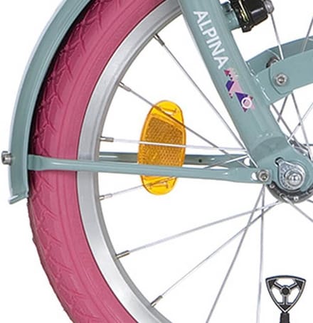 Alpina Spatbordstang set 18 Clubb soft mint