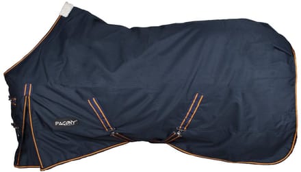 Pagony Pony Turnoutdeken - Maat: 152 - Donkerblauw - Polyamide