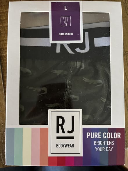 RJ bodywear pure color maat L