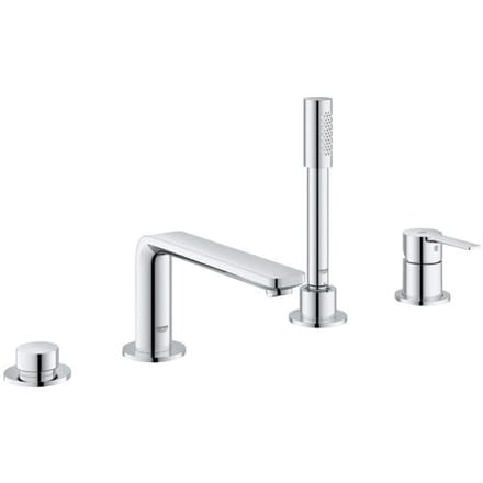 GROHE Linaere New Badkraan - Opbouwdeel - Viergats badrandcombinatie - Chroom