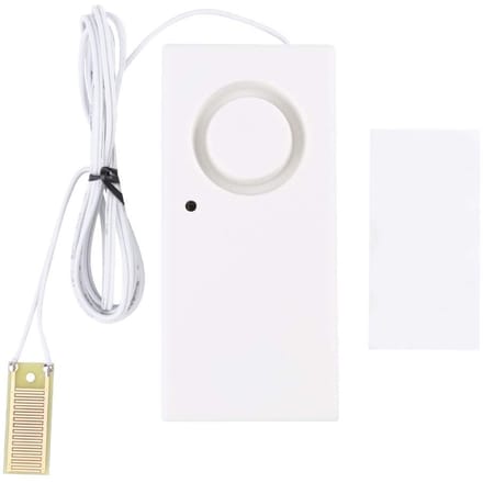 Allecto - Water Leakage Sensor - Wateroverloop Detector - 120dB Alarm - Compact - Waterdetectie - Ideaal voor thuisgebruik - Sensor met hoge gevoel...