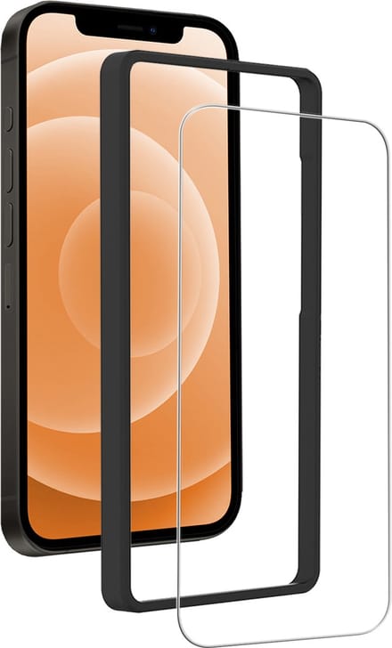Screenprotector - Geschikt voor Apple iPhone 12 Pro Max - Met Installatie Frame - Gehard Glas - Beschermglas - Tempered Glass - Screen Protector
