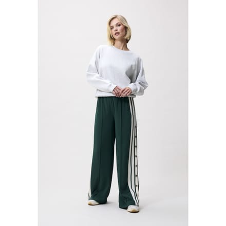 Catwalk Junkie Side Button Tracksuit Trousers Pine Forest Maat: 36 | Joggingbroeken Outlet | Dames | Groen