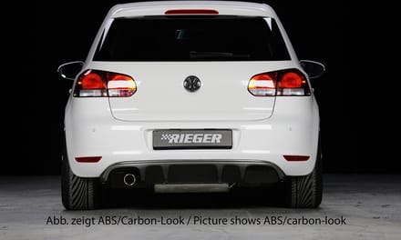 RIEGER - PERFORMANCE DIFFUSER 1 EXHAUST TIP - VOLKSWAGEN GOLF 6 - PRIMER