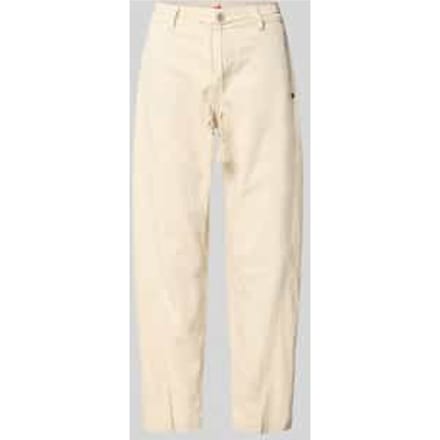barrel fit jeans met bindriem