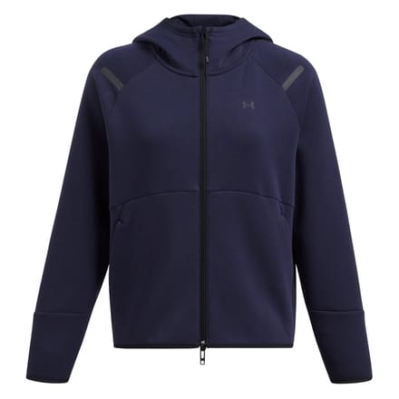 Under Armour Dames-sweatjack ‘Unstoppable’ in twee kleuren (Blauw)