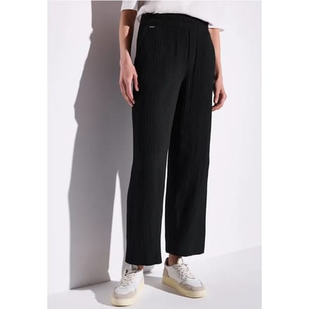 Wide Legs mousseline broek