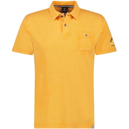 Lerros - Polo Korte mouw - Mannen - M - 921 MANGO - Katoen - 2463264