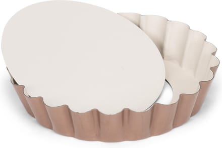 Patisse Mini Quichevorm - Losse Bodem - Rond - Beige - Ø 10 cm
